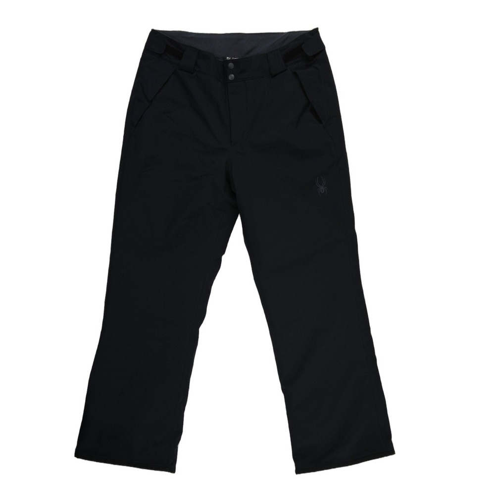 Spyder Ski Pants Men's Size Large Black Insulated Snowboard Trousers Performance
